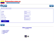 Tablet Screenshot of fotoautos.com.co